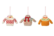 Sweater Party Felt Christmas Tree Ornaments (Multiple Styles)