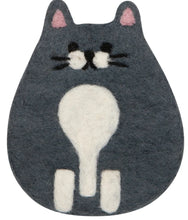 Cat Club Felt Coasters (Set of 4)