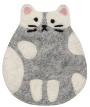 Cat Club Felt Coasters (Set of 4)