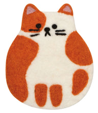 Cat Club Felt Coasters (Set of 4)
