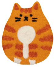 Cat Club Felt Coasters (Set of 4)