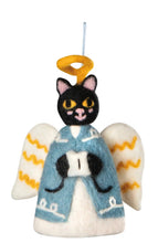 Bauble Cats Felt Christmas Tree Ornaments - 3 Assorted Styles