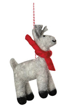 Artic Deer Felt Christmas Tree Ornaments (Multiple Styles)