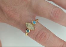 Tri-Stone Ring
