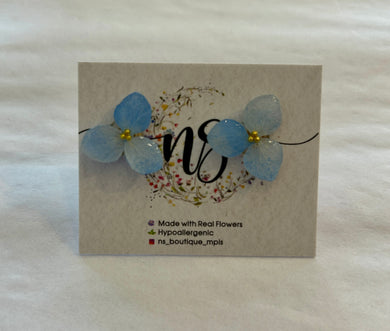 Hydrangea Studs (Multiple Colors)
