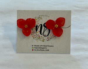 Hydrangea Studs (Multiple Colors)