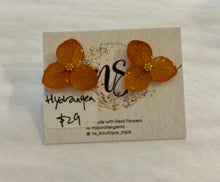 Hydrangea Studs (Multiple Colors)