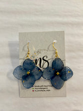 Blue Hydrangea Earrings