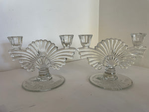 Vintage/Previously Adored Glass Candle Sticks (Multiple Options)
