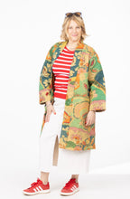 Long Kantha Quilted Coat
