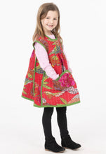 Children's Kantha Quilt Smock Dress