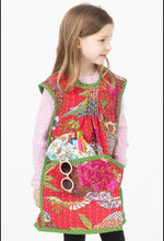 Children's Kantha Quilt Smock Dress