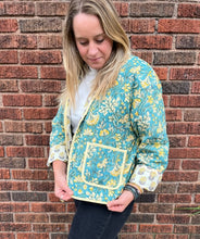 Verdant Bloom Quilted Jacket