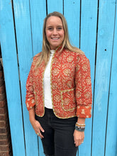 Autumn Ember Quilted Jacket