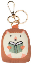 Book Club Hedgehog Bag Charm