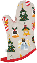 Bauble Cat Holiday Mitt