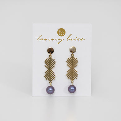 Juliette Earrings by Local Maker Tammy Brice