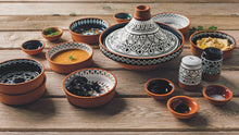 Kaleidoscope Terracotta Pinch Bowls (Multiple Colors)