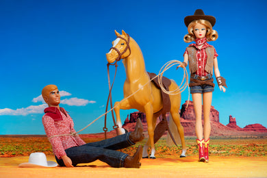 Ken Rustler Barbie Print