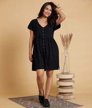 Josie Organic Cotton Fair Trade Dress - Black