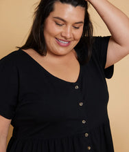 Josie Organic Cotton Fair Trade Dress - Black