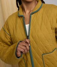 Elderberry Fair Trade Quilted Jacket - Cumin