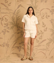 Brynn Organic Cotton Twill Short in Pearl