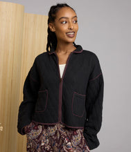 Elderberry Fair Trade Quilted Jacket - Black
