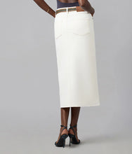 Halston High Rise Mix Skirt - Raw