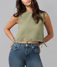Liel Cotton Twill Top (Multiple Colors)