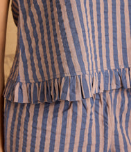 Lulu Top & Nori Short - 100% Organic Cotton Seer Sucker Stripe