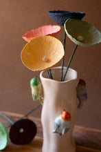 Handcrafted Paper Mâché Flowers(Set of 6)