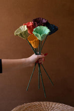 Handcrafted Paper Mâché Flowers(Set of 6)
