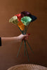 Handcrafted Paper Mâché Flowers(Set of 6)