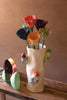 Handcrafted Paper Mâché Flowers(Set of 6)