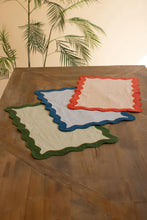 Wavy Edge Placemats (Multiple Colors)