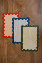 Wavy Edge Placemats (Multiple Colors)