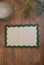 Wavy Edge Placemats (Multiple Colors)