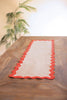 Wavy Edge Table Runner (Multiple Colors)