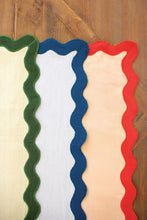 Wavy Edge Table Runner (Multiple Colors)