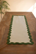 Wavy Edge Table Runner (Multiple Colors)