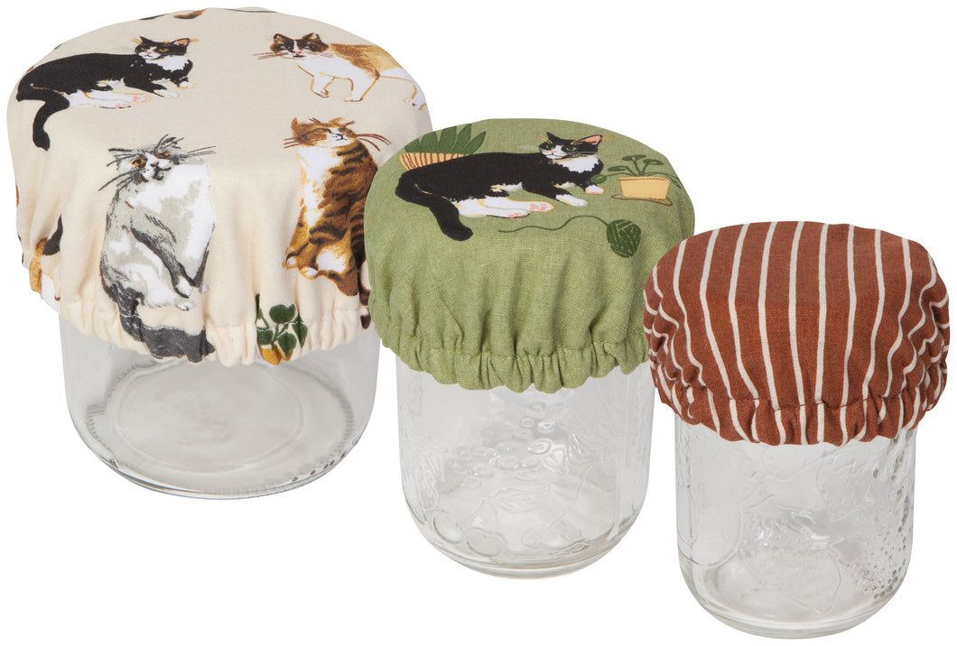 Cat Collective Mini Bowl Covers (Set of 3)