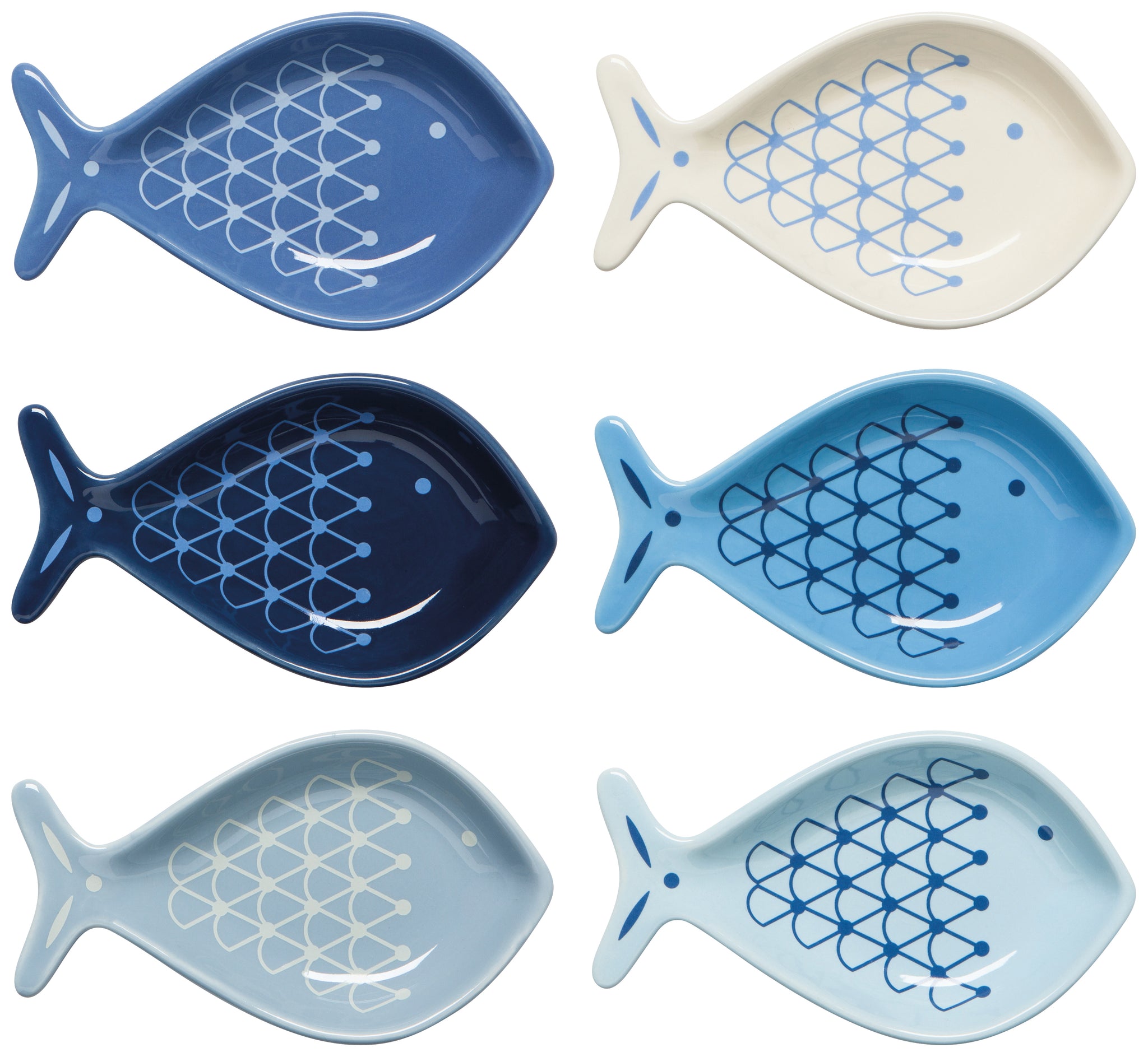 accessories for fish bowl Aveiro Fish Shaped Dip/Pinch Bowls (Assorted Colors) – Curiosity