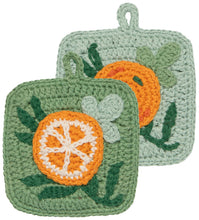 Cedar & Citrus Crochet Sponges Set of 2