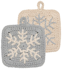 Snowfall Crochet Sponges (Set of 2)