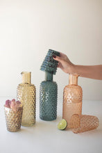 Bubble Glass Carafe with Tumbler – Handcrafted Drinkware Set