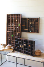 Antique Wooden Printers Tray