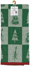 Christmas Tree Jacquard Dishtowel