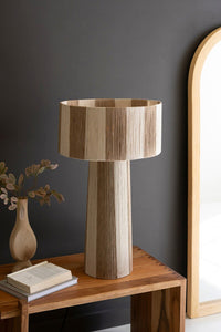 Natural & Khaki Jute Table Lamp