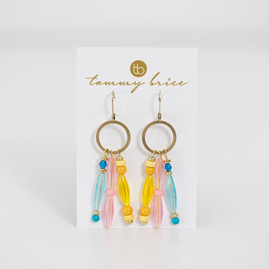 Pastel Prima Earrings by Local Maker Tammy Brice